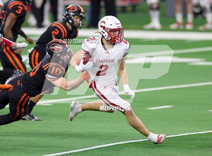 Thumbnail 3 in Carthage vs. Gilmer (UIL 4A Division 2 State Final) photogallery.