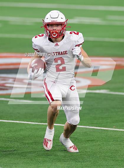 Thumbnail 1 in Carthage vs. Gilmer (UIL 4A Division 2 State Final) photogallery.