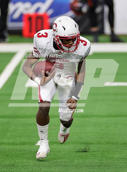 Thumbnail 2 in Carthage vs. Gilmer (UIL 4A Division 2 State Final) photogallery.