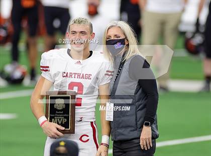 Thumbnail 3 in Carthage vs. Gilmer (UIL 4A Division 2 State Final) photogallery.