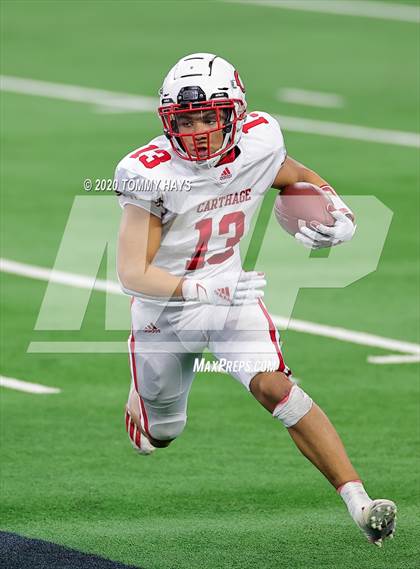 Thumbnail 1 in Carthage vs. Gilmer (UIL 4A Division 2 State Final) photogallery.