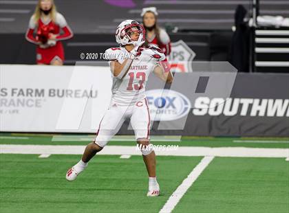 Thumbnail 3 in Carthage vs. Gilmer (UIL 4A Division 2 State Final) photogallery.