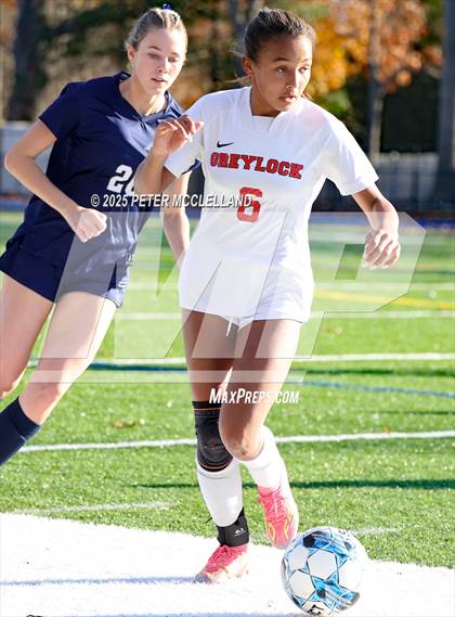 Thumbnail 2 in Mount Greylock Regional vs. Hamilton-Wenham Regional (MIAA Division 4 Round of 16) photogallery.