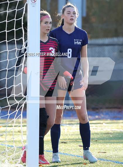 Thumbnail 2 in Mount Greylock Regional vs. Hamilton-Wenham Regional (MIAA Division 4 Round of 16) photogallery.