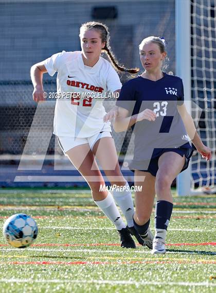 Thumbnail 3 in Mount Greylock Regional vs. Hamilton-Wenham Regional (MIAA Division 4 Round of 16) photogallery.