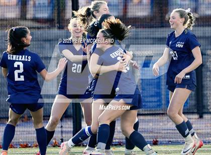 Thumbnail 2 in Mount Greylock Regional vs. Hamilton-Wenham Regional (MIAA Division 4 Round of 16) photogallery.