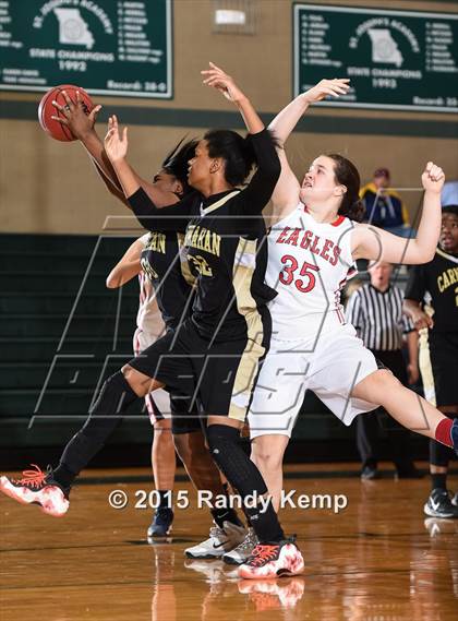 Thumbnail 3 in  Carnahan vs Liberty (St. Joseph's Academy Shootout) photogallery.