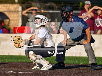 Thumbnail 3 in Jefferson vs. Mount Vernon (UIL Softball 3A Area Playoff) photogallery.
