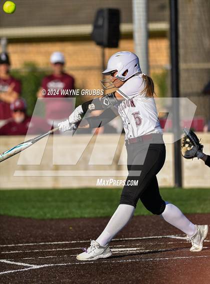Thumbnail 3 in Jefferson vs. Mount Vernon (UIL Softball 3A Area Playoff) photogallery.