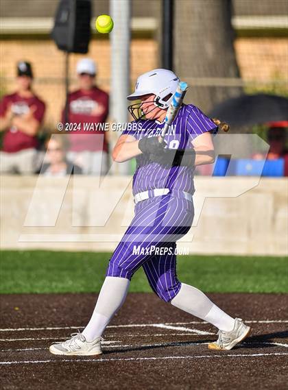 Thumbnail 3 in Jefferson vs. Mount Vernon (UIL Softball 3A Area Playoff) photogallery.