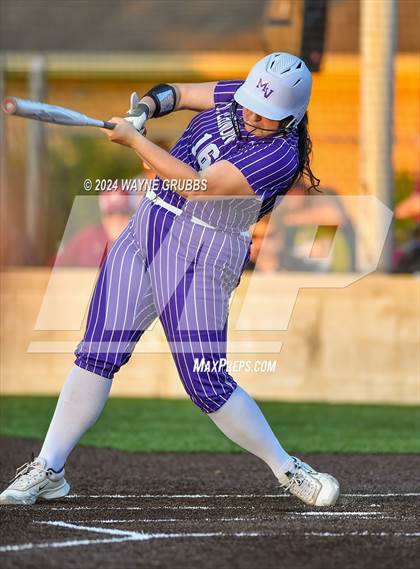 Thumbnail 2 in Jefferson vs. Mount Vernon (UIL Softball 3A Area Playoff) photogallery.