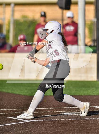Thumbnail 3 in Jefferson vs. Mount Vernon (UIL Softball 3A Area Playoff) photogallery.