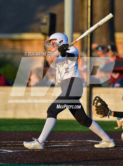 Thumbnail 3 in Jefferson vs. Mount Vernon (UIL Softball 3A Area Playoff) photogallery.