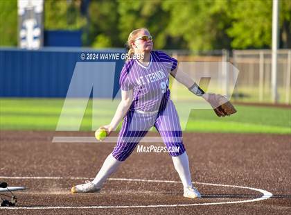 Thumbnail 2 in Jefferson vs. Mount Vernon (UIL Softball 3A Area Playoff) photogallery.