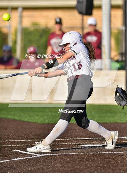 Thumbnail 1 in Jefferson vs. Mount Vernon (UIL Softball 3A Area Playoff) photogallery.