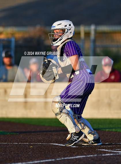 Thumbnail 3 in Jefferson vs. Mount Vernon (UIL Softball 3A Area Playoff) photogallery.