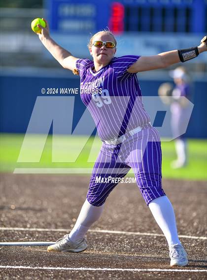 Thumbnail 1 in Jefferson vs. Mount Vernon (UIL Softball 3A Area Playoff) photogallery.