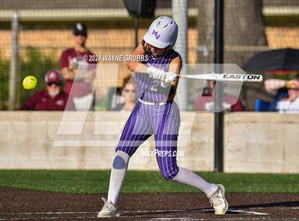 Thumbnail 3 in Jefferson vs. Mount Vernon (UIL Softball 3A Area Playoff) photogallery.