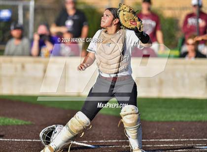 Thumbnail 1 in Jefferson vs. Mount Vernon (UIL Softball 3A Area Playoff) photogallery.