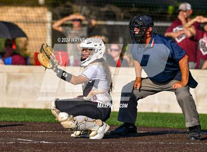 Thumbnail 1 in Jefferson vs. Mount Vernon (UIL Softball 3A Area Playoff) photogallery.