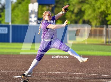 Thumbnail 3 in Jefferson vs. Mount Vernon (UIL Softball 3A Area Playoff) photogallery.