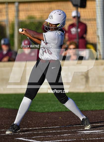 Thumbnail 3 in Jefferson vs. Mount Vernon (UIL Softball 3A Area Playoff) photogallery.