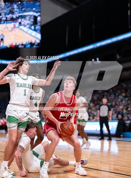 Thumbnail 3 in Columbus vs. Tatum (UIL 3A Basketball Division I Final) photogallery.