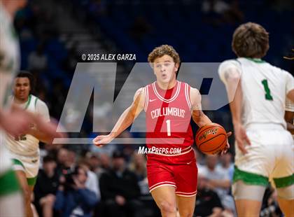 Thumbnail 1 in Columbus vs. Tatum (UIL 3A Basketball Division I Final) photogallery.