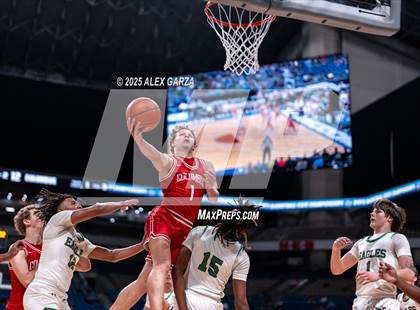 Thumbnail 3 in Columbus vs. Tatum (UIL 3A Basketball Division I Final) photogallery.