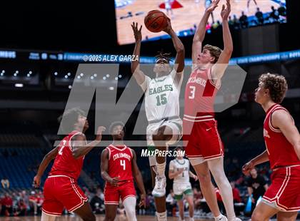 Thumbnail 2 in Columbus vs. Tatum (UIL 3A Basketball Division I Final) photogallery.