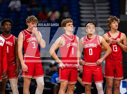 Thumbnail 3 in Columbus vs. Tatum (UIL 3A Basketball Division I Final) photogallery.