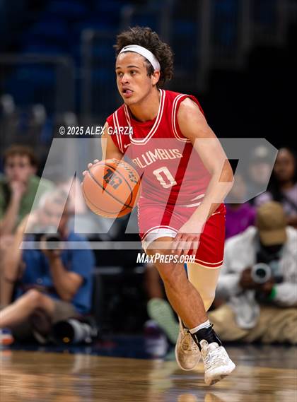 Thumbnail 1 in Columbus vs. Tatum (UIL 3A Basketball Division I Final) photogallery.