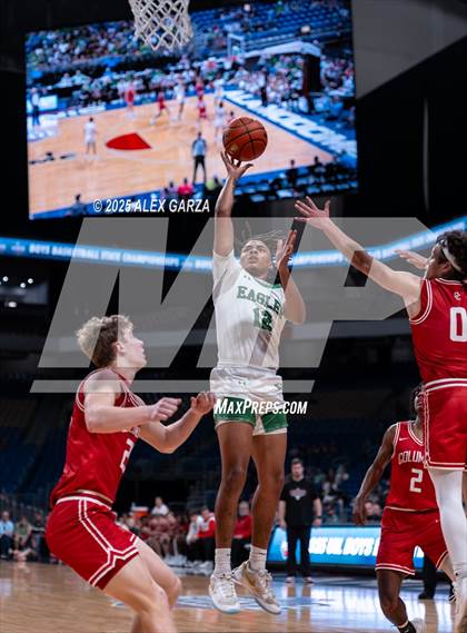Thumbnail 3 in Columbus vs. Tatum (UIL 3A Basketball Division I Final) photogallery.