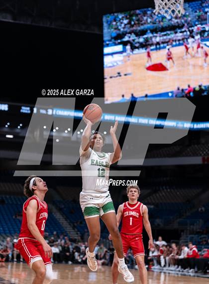 Thumbnail 1 in Columbus vs. Tatum (UIL 3A Basketball Division I Final) photogallery.