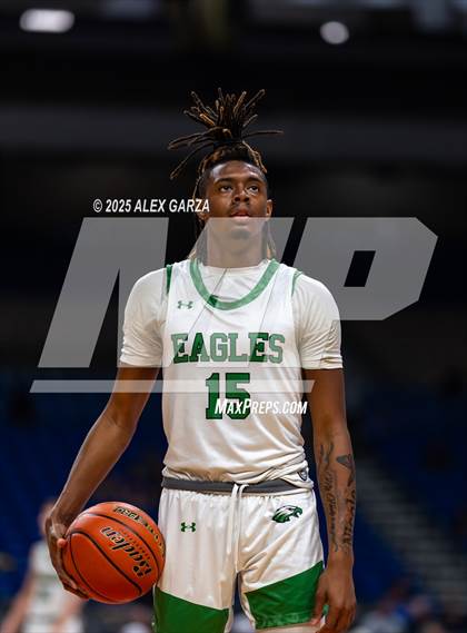 Thumbnail 3 in Columbus vs. Tatum (UIL 3A Basketball Division I Final) photogallery.