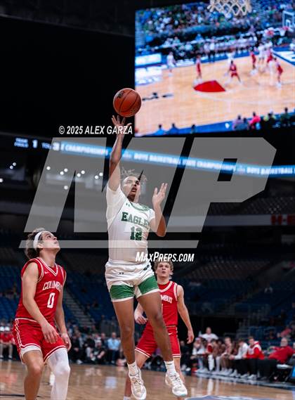 Thumbnail 2 in Columbus vs. Tatum (UIL 3A Basketball Division I Final) photogallery.