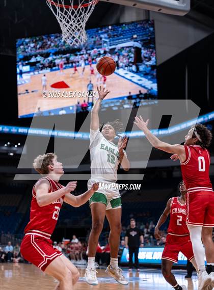 Thumbnail 1 in Columbus vs. Tatum (UIL 3A Basketball Division I Final) photogallery.