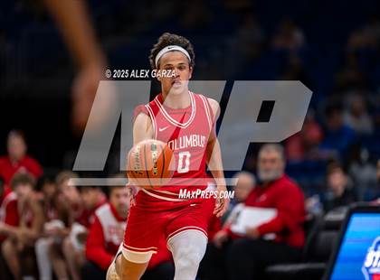Thumbnail 3 in Columbus vs. Tatum (UIL 3A Basketball Division I Final) photogallery.