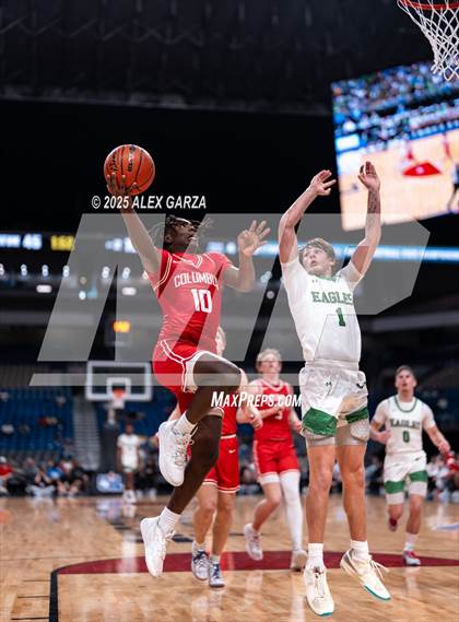 Thumbnail 1 in Columbus vs. Tatum (UIL 3A Basketball Division I Final) photogallery.