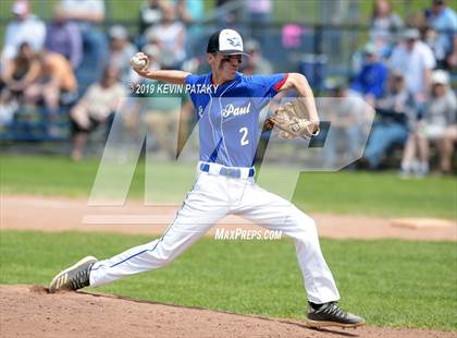 Thumbnail 2 in St. Paul Catholic vs. Coventry (CIAC Class S Semifinal) photogallery.