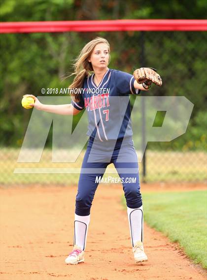 Thumbnail 1 in Arendell Parrott Academy vs Fayetteville Christian (NCISAA 2A State Tournament) photogallery.