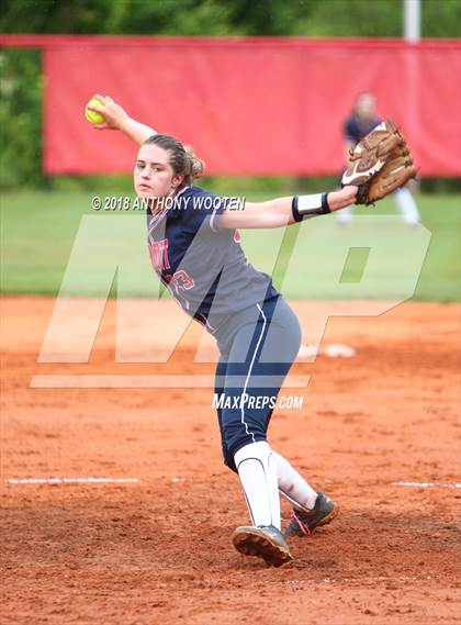 Thumbnail 3 in Arendell Parrott Academy vs Fayetteville Christian (NCISAA 2A State Tournament) photogallery.