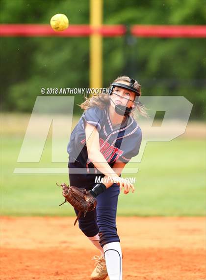 Thumbnail 3 in Arendell Parrott Academy vs Fayetteville Christian (NCISAA 2A State Tournament) photogallery.