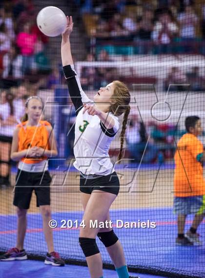 Thumbnail 2 in Manitou Springs vs. Pagosa Springs (CHSAA 3A Playoff) photogallery.