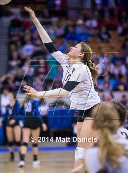 Thumbnail 2 in Manitou Springs vs. Pagosa Springs (CHSAA 3A Playoff) photogallery.