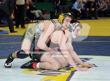 Thumbnail 1 in NYSPHSAA Wrestling Championships (Div.2 - 160 lb. Champ) photogallery.