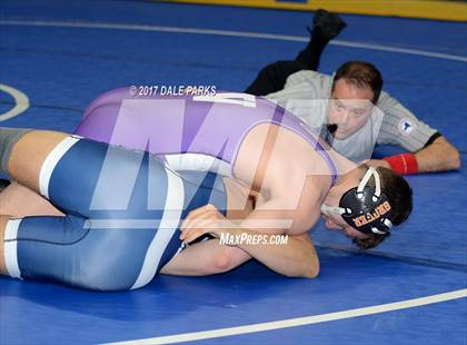 Thumbnail 3 in NYSPHSAA Wrestling Championships (Div.2 - 160 lb. Champ) photogallery.