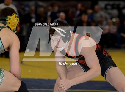 Thumbnail 2 in NYSPHSAA Wrestling Championships (Div.2 - 160 lb. Champ) photogallery.