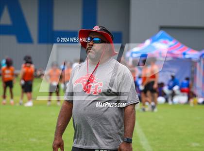 Thumbnail 2 in South Gibson vs Center Hill (U of Memphis 7v7) photogallery.
