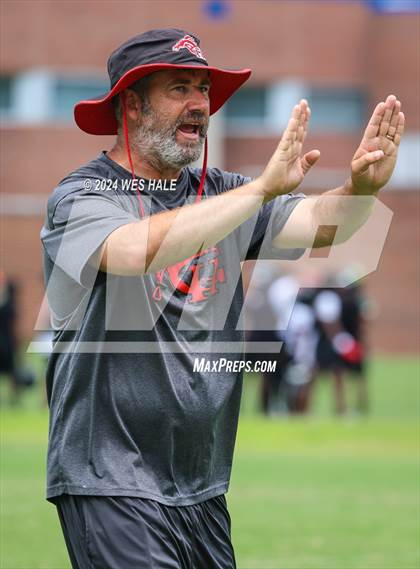 Thumbnail 1 in South Gibson vs Center Hill (U of Memphis 7v7) photogallery.
